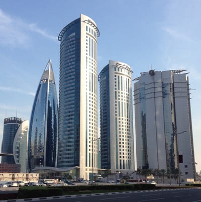 Project: Al Fardan Towers in Doha, Qatar by United Development Company