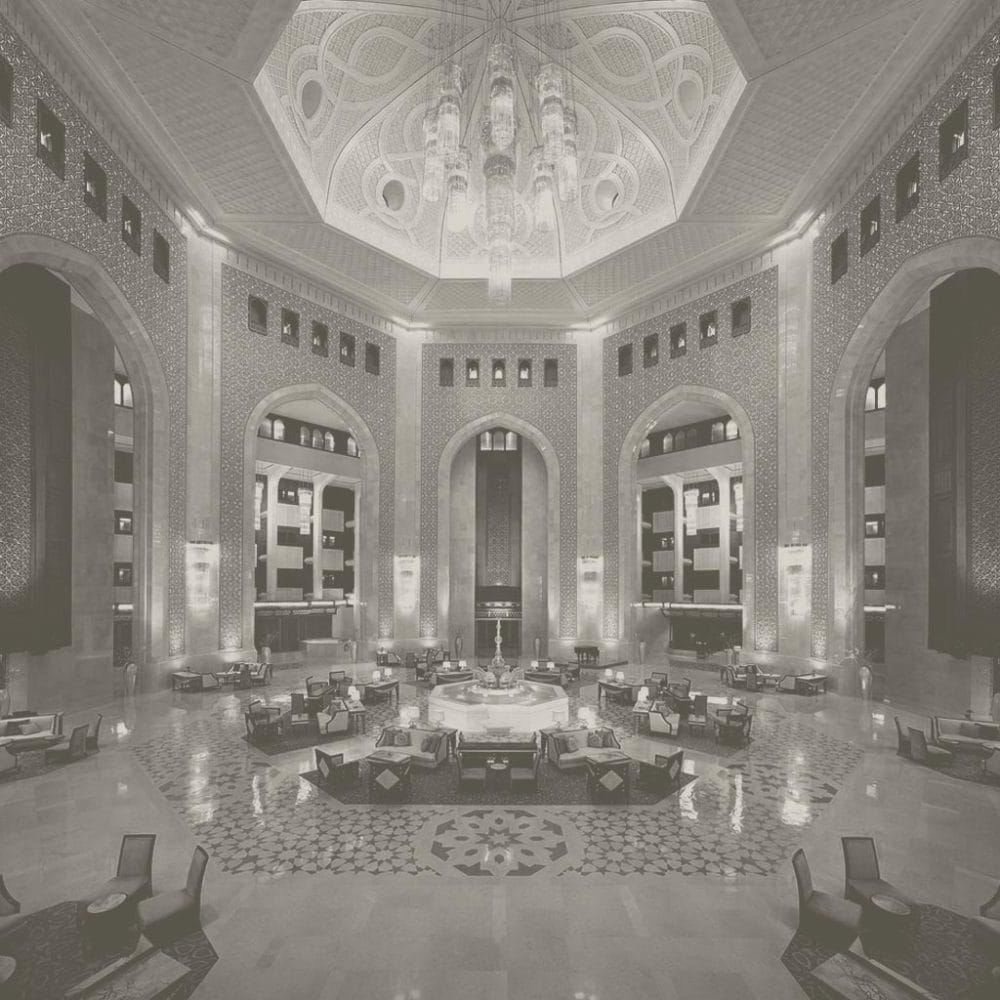 Project: Al Bustan Palace in Mustac, Oman by Ritz Carlton