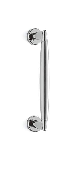 Aster Straight Pull Handle On Round Roses by Bellevue Architectural