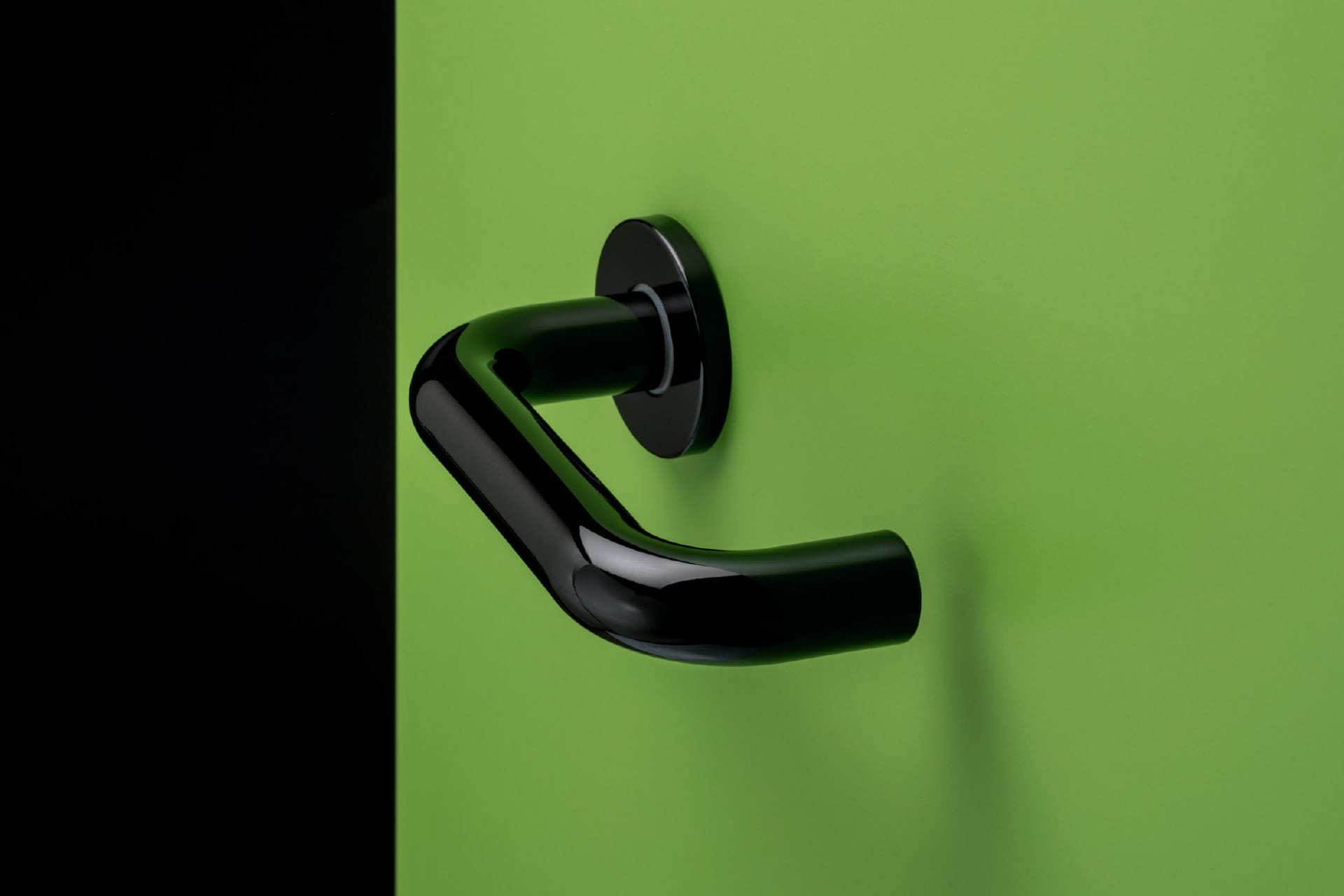 Black door handle - Chiara NY by Olivari M509