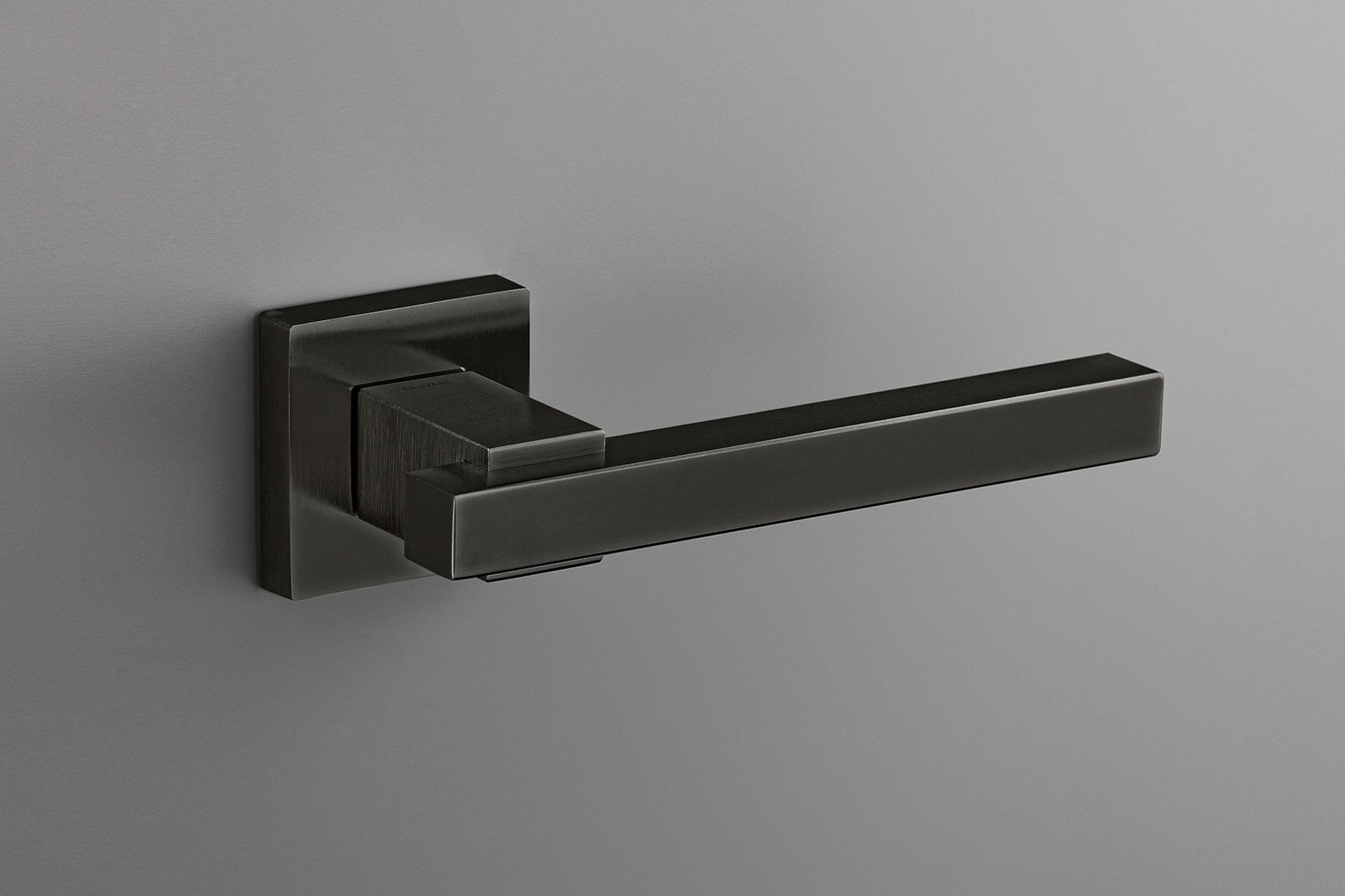 Black door handle - Bios by Olivari M204