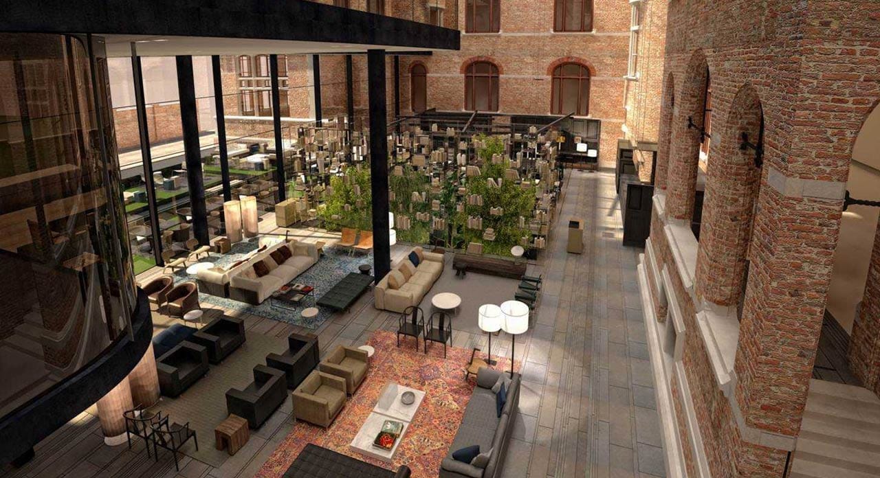 Project: Conservatorium Hotel in Amsterdam, Netherlands by Piero Lissoni