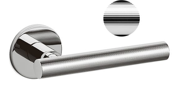 Atena Ligne Round Door Handle by Bellevue Architectural