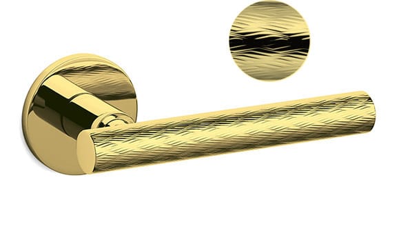 Brass door handle - Atena Panier by Olivari M1APR1