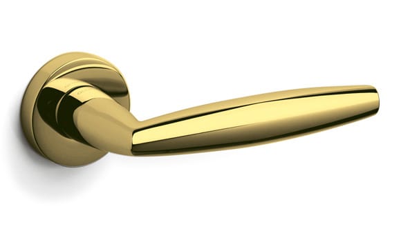 Brass door handle - Aurelia by Olivari M185R1