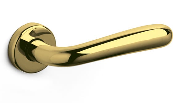 Brass door handle - Bond by Olivari M163R1