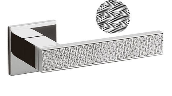 Diana Chevron Square Door Handle by Bellevue Architectural