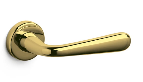 Brass door handle - Golia by Olivari M160R1