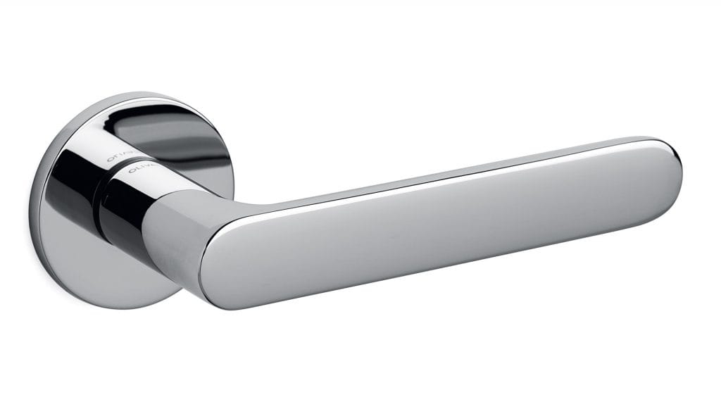 Icona Round Door Handle by Bellevue Architectural