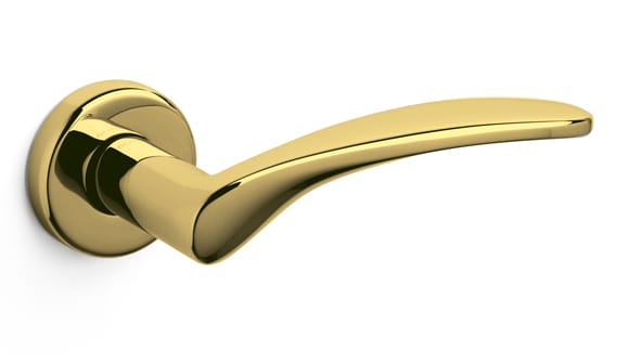 Brass door handle - Novella by Olivari M165R1