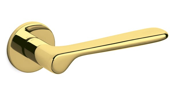 Brass door handle - Plume by Olivari M253R1