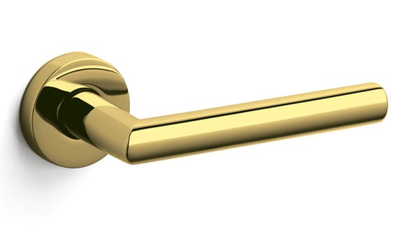 Brass door handle - Serenella by Olivari M130R1