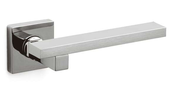 Space Q Square Door Handle by Bellevue Architectural