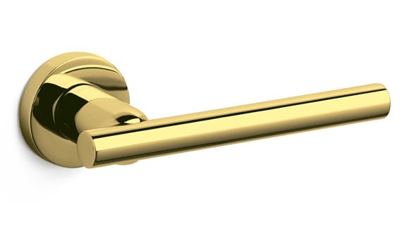 Brass door handle - Stilo by Olivari M190R1