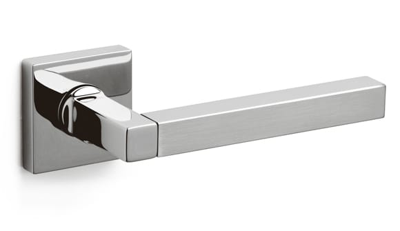 Time Q Square Door Handle by Bellevue Architectural