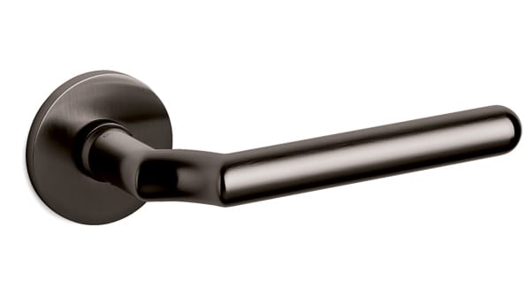 Black door handle - Virgola by Olivari M251
