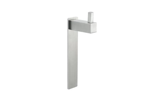 Wall Mounted Square Single Coat Hook by Bellevue Architectural