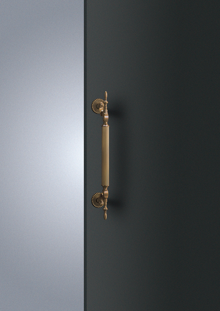 Elmes Of Japan Medium Entry Door Pull by Bellevue Architectural