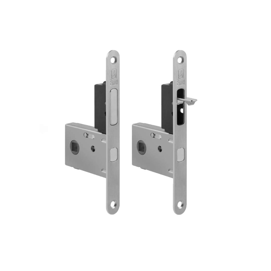 Sliding Door Lock With Integrated Finger Pull by Bellevue Architectural