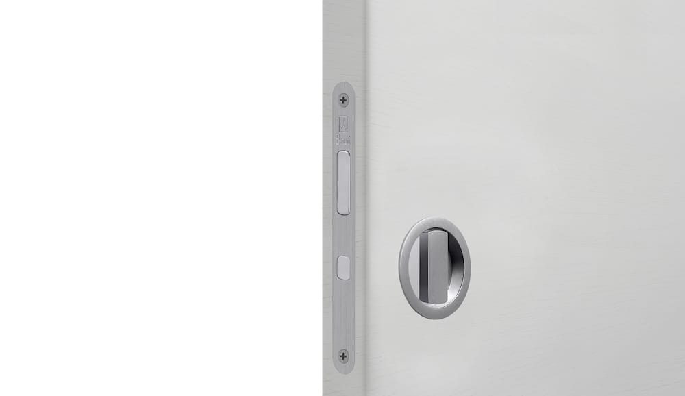 Sliding Door Privacy Flush Pull Kit by Bellevue Architectural