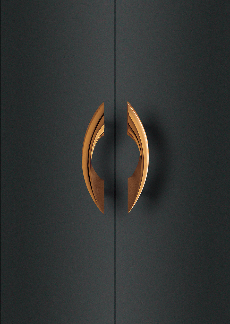 Elmes Of Japan Small Entry Door Pull by Bellevue Architectural