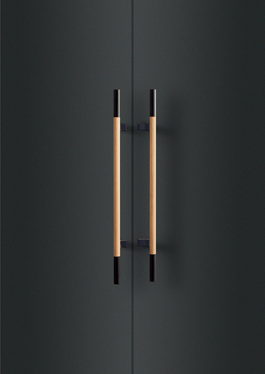 Elmes Of Japan Medium Entry Door Pull by Bellevue Architectural