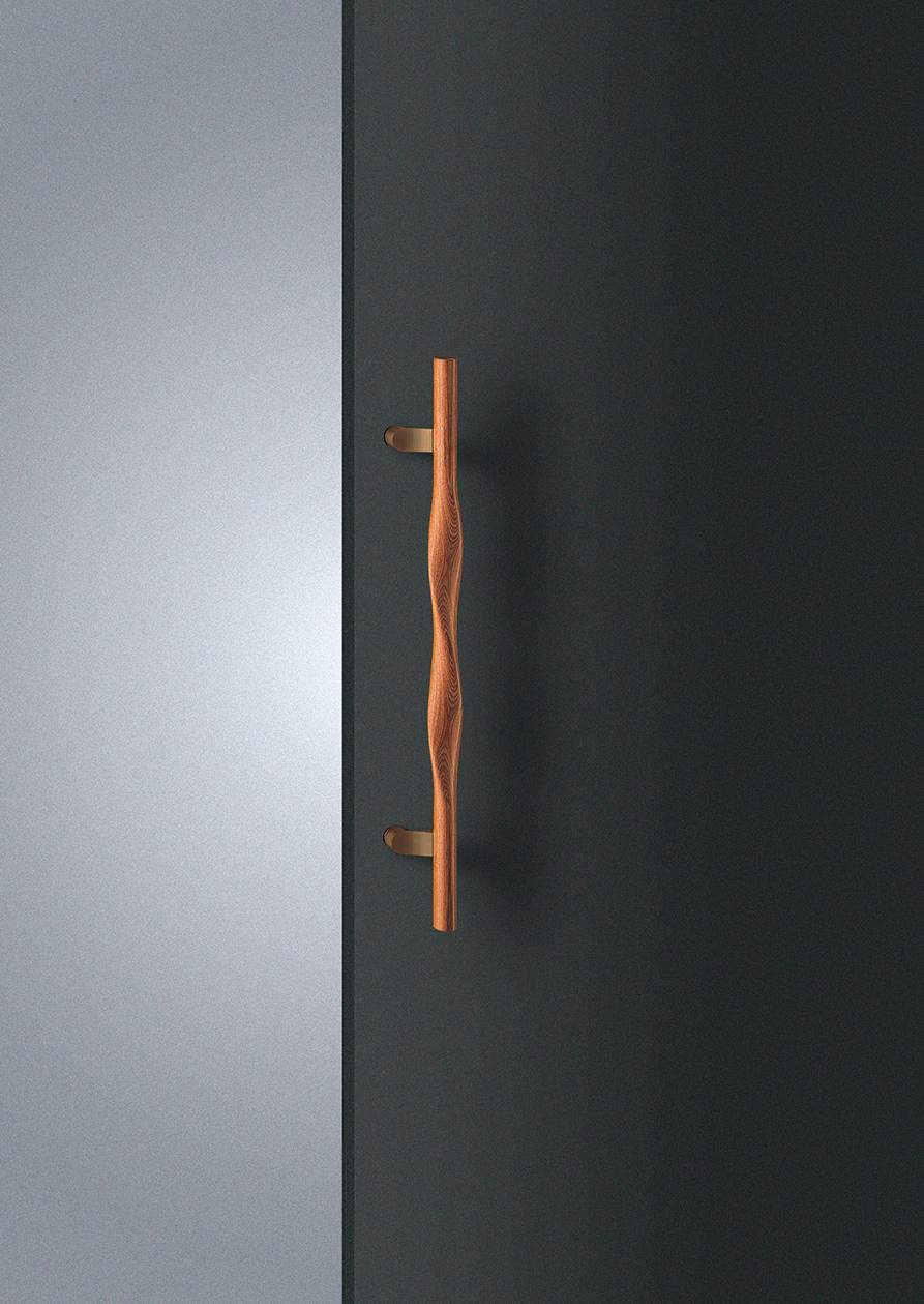 Elmes Of Japan Medium Entry Door Pull by Bellevue Architectural