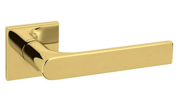 Brass door handle - Gloria Q by Olivari M269