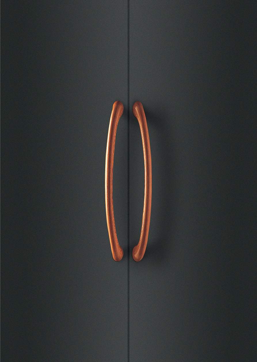 Elmes Of Japan Medium Entry Door Pull by Bellevue Architectural