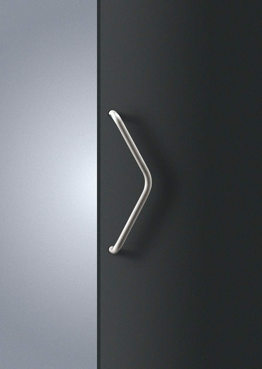 Elmes Of Japan Medium Entry Door Pull by Bellevue Architectural