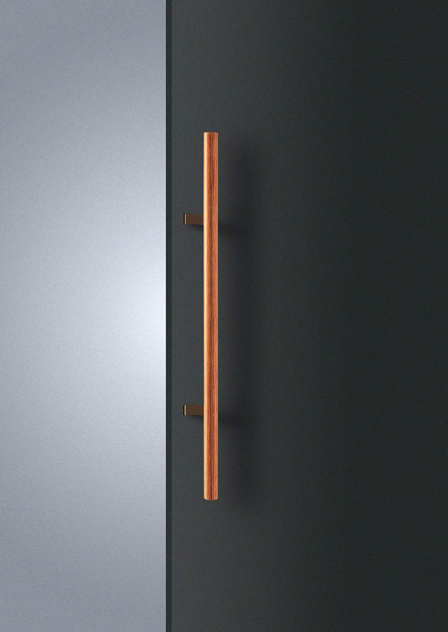 Elmes Of Japan Medium Entry Door Pull by Bellevue Architectural