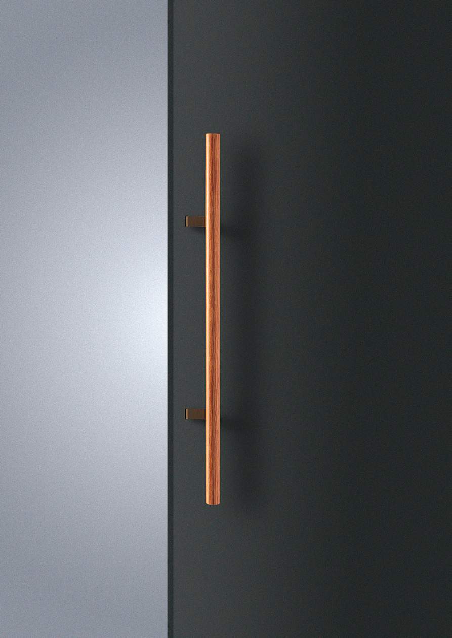 Elmes Of Japan Medium Entry Door Pull by Bellevue Architectural