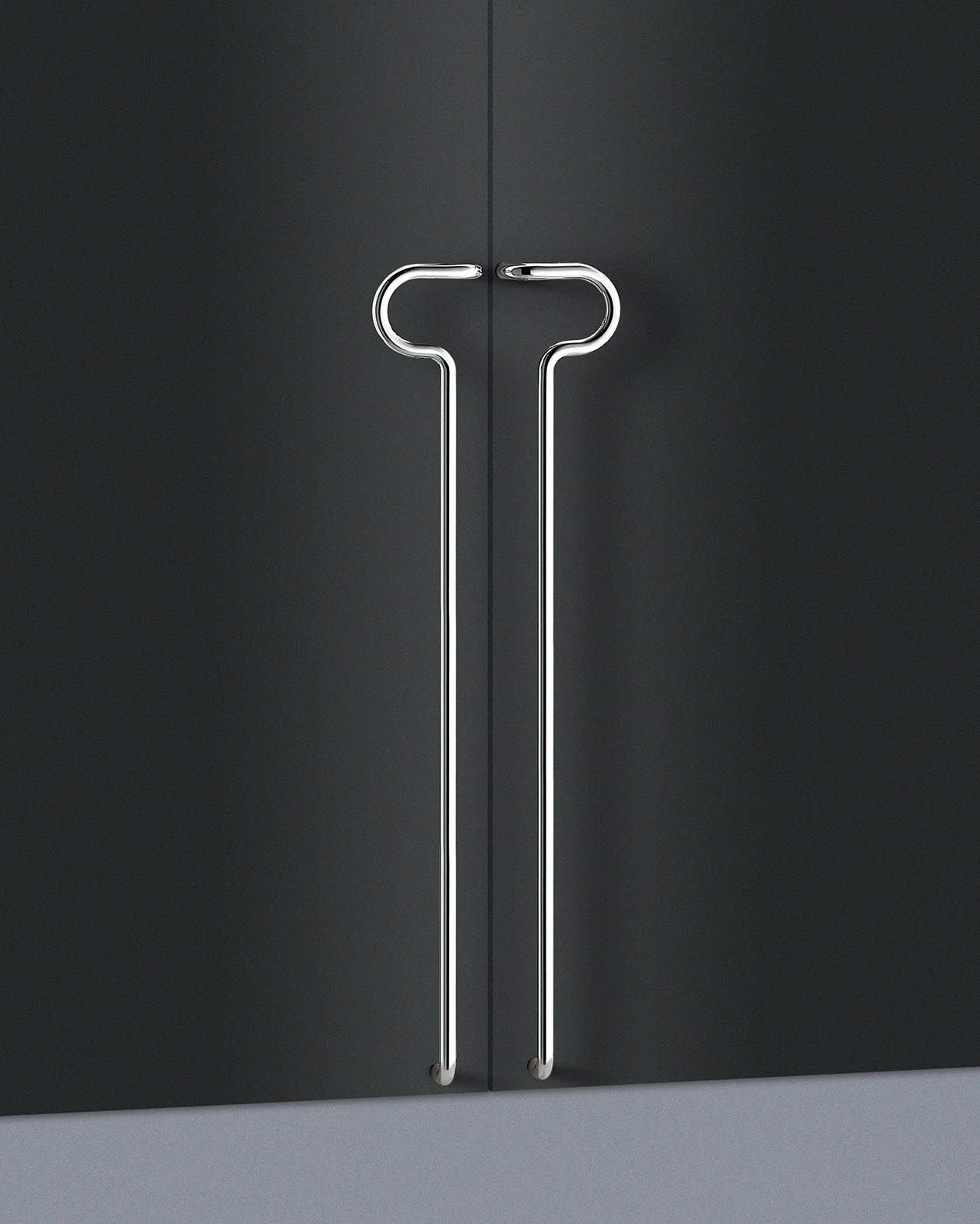 Elmes Of Japan Semi-Long Entry Door Pull by Bellevue Architectural