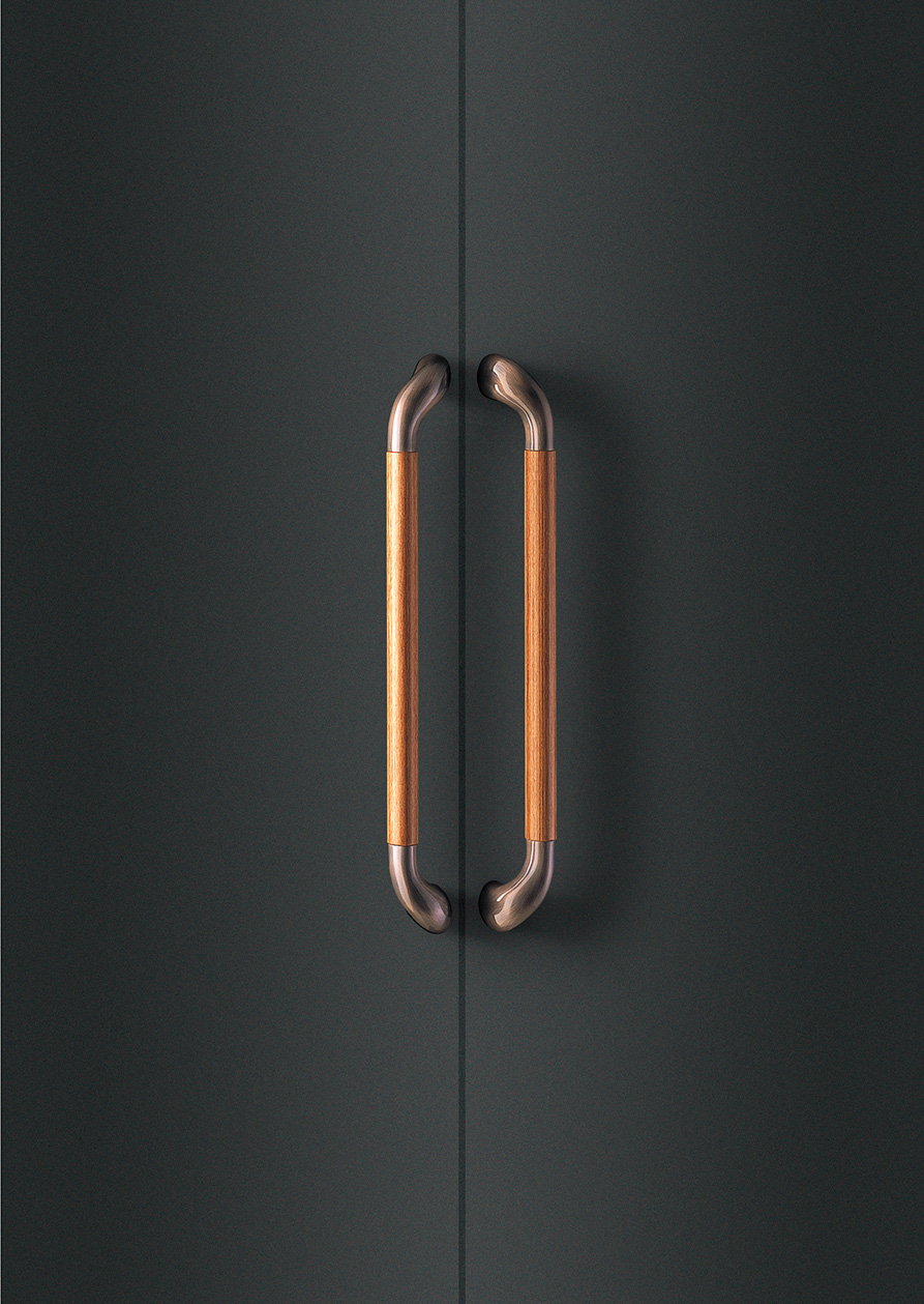 Elmes Of Japan Medium Entry Door Pull by Bellevue Architectural