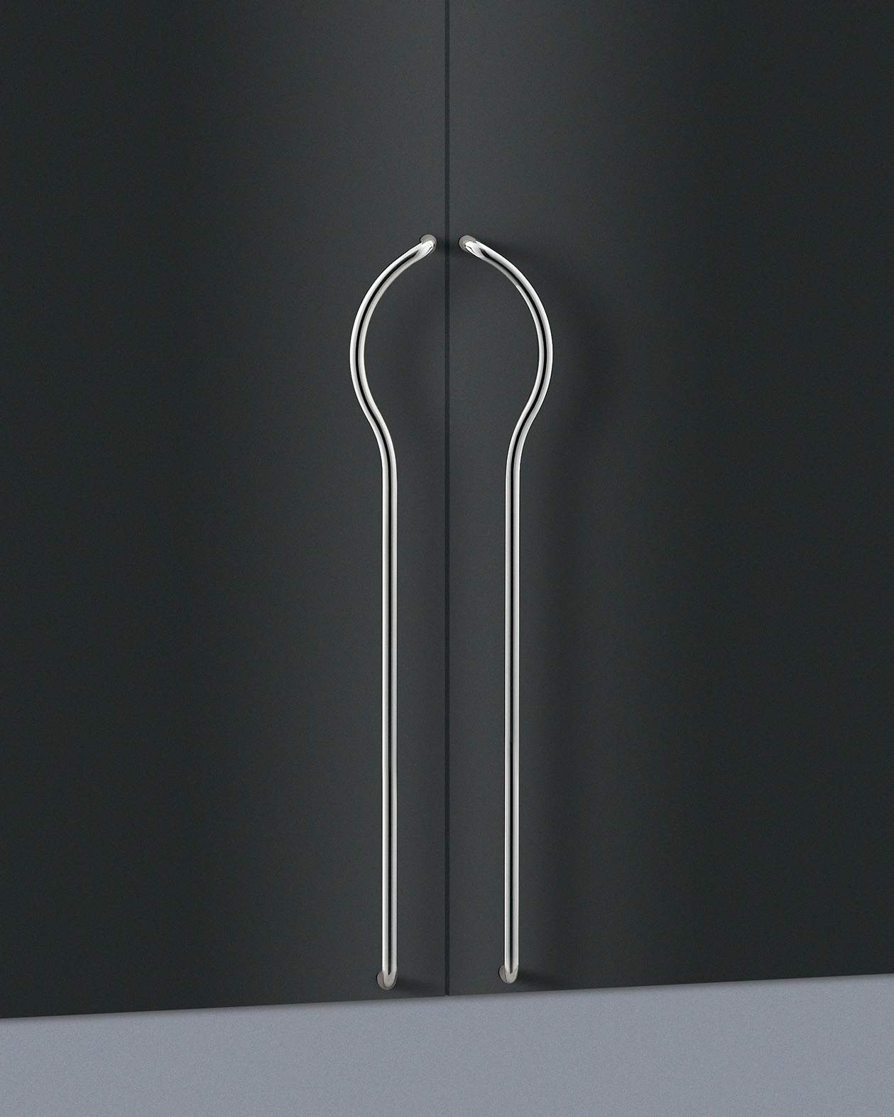 Elmes Of Japan Semi-Long Entry Door Pull by Bellevue Architectural