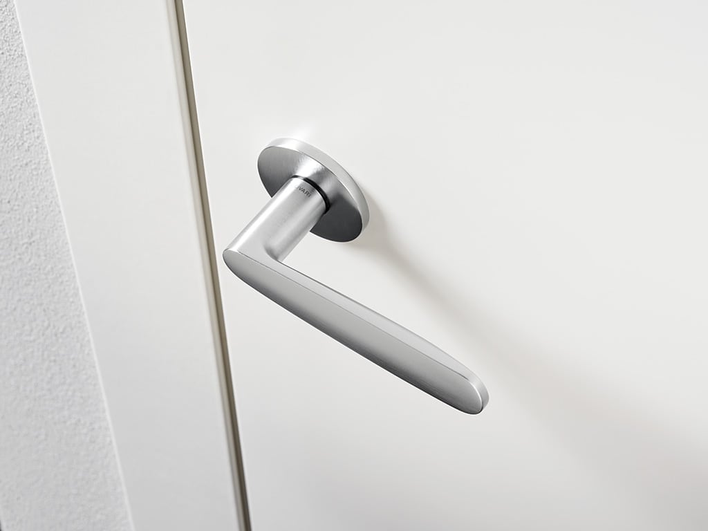 Brera Round Door Handle from Olivari designed by Antonio Citterio