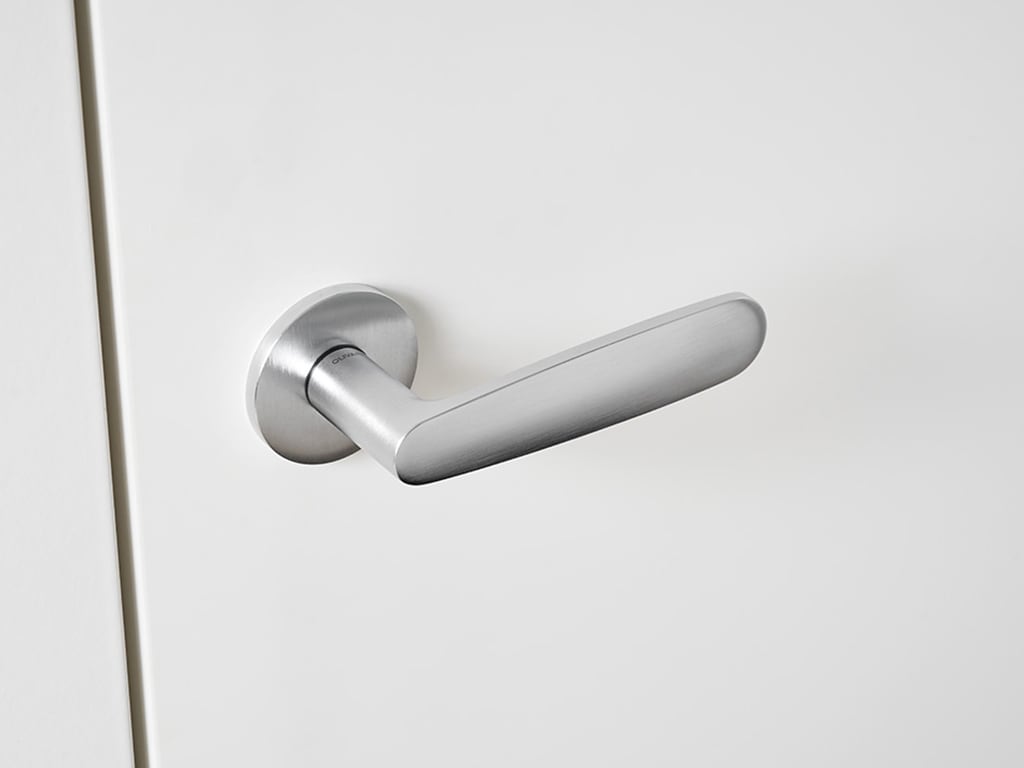 Brera Round Door Handle from Olivari designed by Antonio Citterio